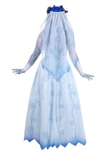Womens Deluxe Corpse Bride Emily Dress Costume Alt 1