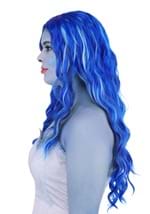 Womens Emily Corpse Bride Blue Costume Wig Alt 2