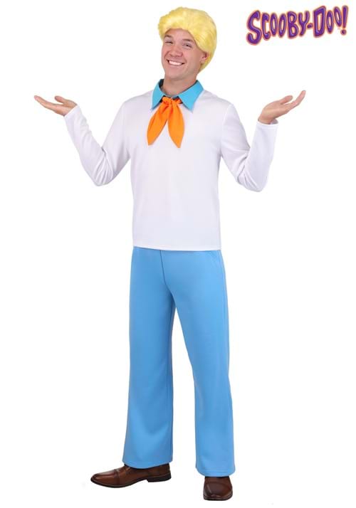 Mens Deluxe Scooby Doo Fred Costume