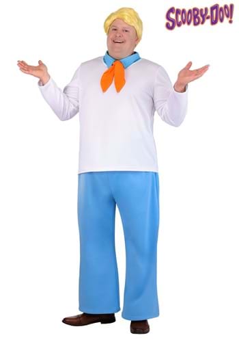 Plus Size Deluxe Scooby Doo Fred Mens Costume