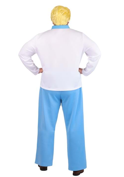 Men's Plus Size Scooby Doo Deluxe Fred Costume | Scooby Doo Costumes