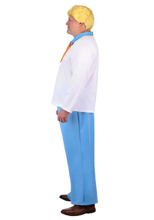 Men's Plus Size Scooby Doo Deluxe Fred Costume | Scooby Doo Costumes