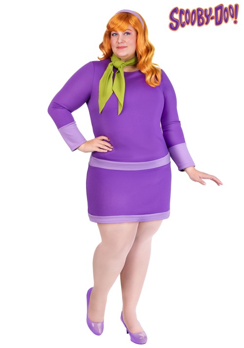 Plus Size Deluxe Daphne Scooby Doo Womens Costume