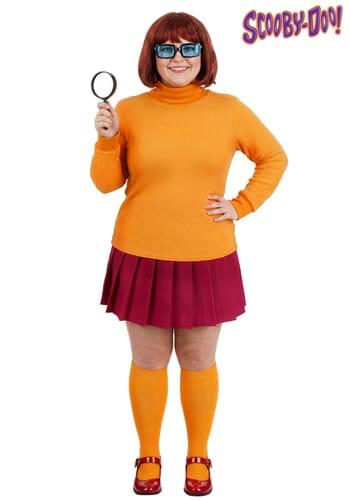 Plus Size Deluxe Velma Scooby Doo Womens Costume