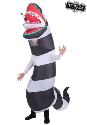 Adult Inflatable Beetlejuice Sandworm Costume