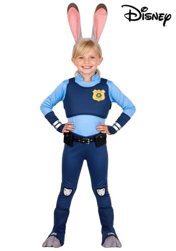 Girls Disney Zootopia Judy Hopps Outfit Costume