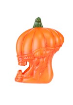 Light Up Orange Pumpkin Alien Halloween Decoration Alt 5