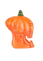 Light Up Orange Pumpkin Alien Halloween Decoration Alt 4