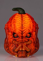 10-Inch Orange Light Up Pumpkin Predator Halloween Decoratio