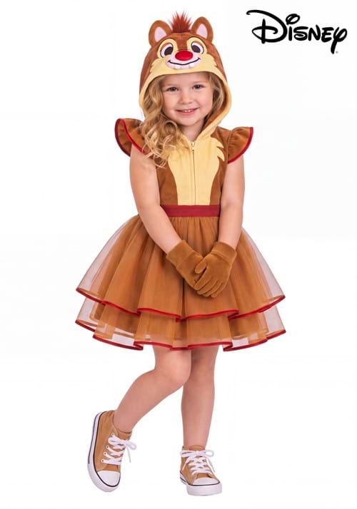 Girls Toddler Disney Chip N Dale Dale Costume
