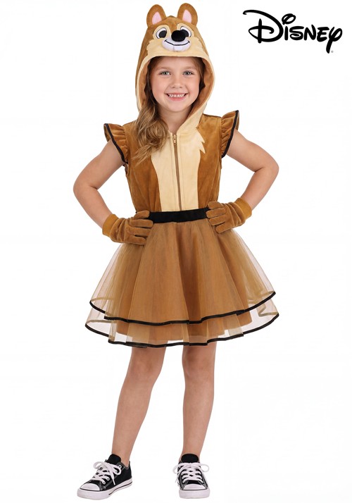 Girl's Disney Chip 'N Dale Chip Costume