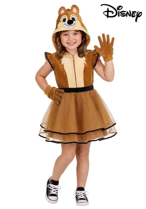 Girls Toddler Disney Chip N Dale Chip Costume