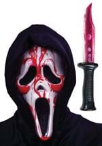 Ghost Face Bleeding Adult Mask with Knife Costume Kit