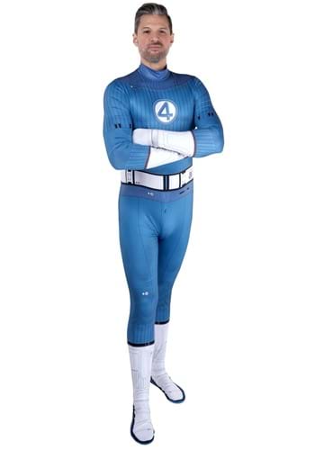 Mens Mr Fantastic Fantastic Four Zentai Suit Costu