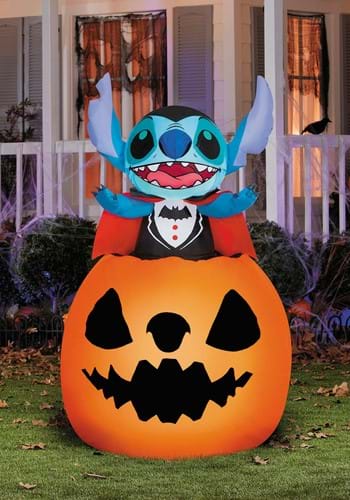 Vampire Stitch in Pumpkin Inflatable Decoration