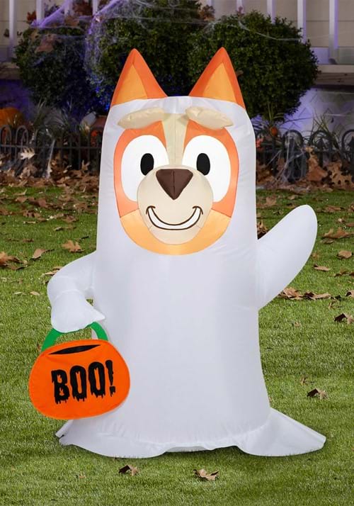 Bluey Inflatable Ghost Bingo Decoration