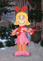 Cindy Lou Who with Candy Cane Inflatable Decoration