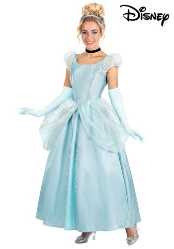 Womens Disney Cinderella Deluxe Costume Dress