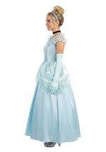 Womens Disney Cinderella Deluxe Costume Dress Alt 2