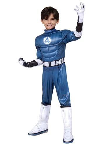Deluxe Fantastic 4 Boys Mr Fantastic Costume