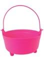 Neon Pink 14 Inch Cauldron with Handle