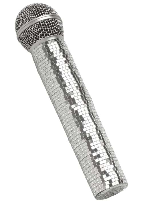 Disco Tile Microphone Costume Accessory