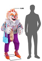 Animatronic Narcoleptic Nana Face Pinching Clown Alt 7