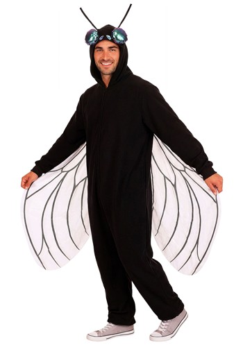 Adult Fly Fleece Costume Onesie Alt 1