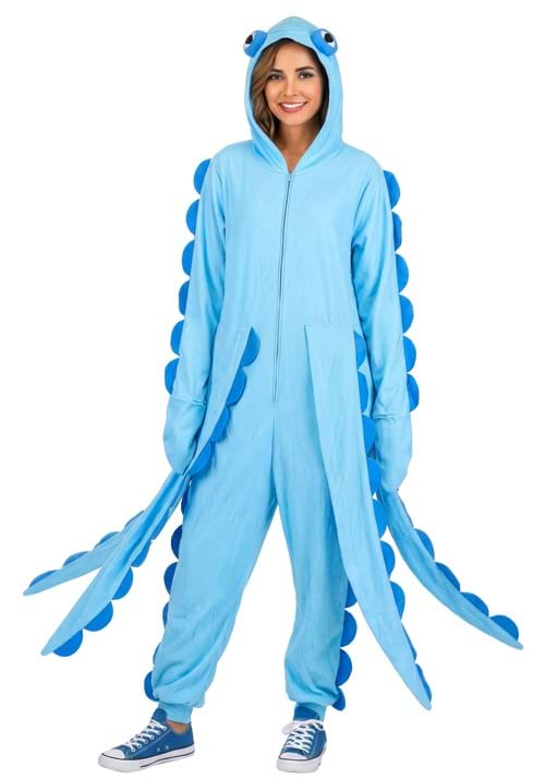 Cozy Octopus Adult Costume Onesie