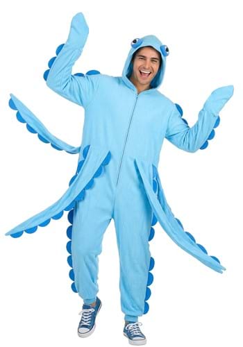 Adult Cozy Octopus Onesie Alt 1