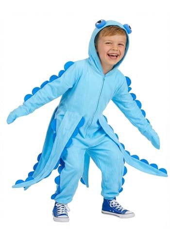 Cozy Octopus Kids Costume Onesie Alt 1