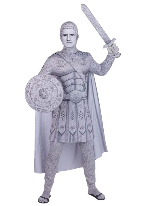 Turned to Stone Warrior Mens Costume