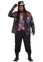 Plus Size Voodoo Priest Mens Costume