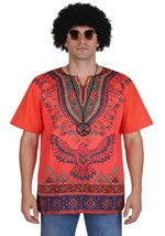 Men's Dashiki Hippie Costume Alt 6