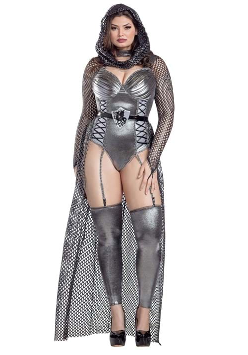 Plus Size Round Table Knight Womens Costume