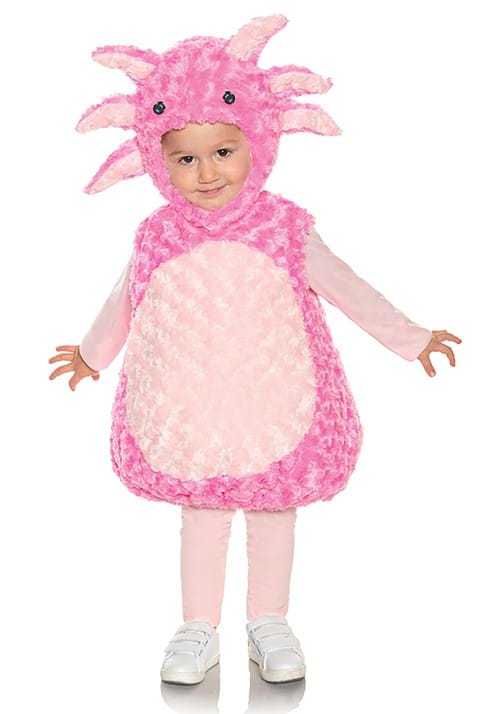 Pink Axolotl Kids Costume
