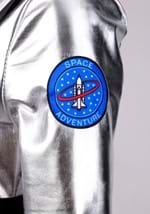 Womens Sexy Silver Astronaut Costume Romper Alt 5
