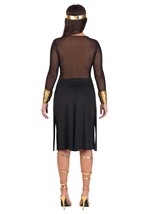 Women's Sheer Black Gold Cleopatra Costume Alt 1