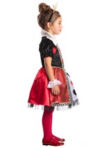 Girls Velvet Queen of Hearts Costume Alt 3