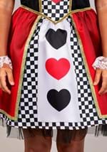 Velvet Queen of Hearts Girls Costume Alt 6