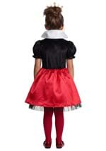 Velvet Queen of Hearts Girls Costume Alt 1