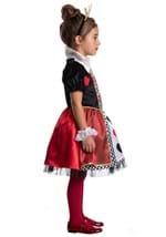 Velvet Queen of Hearts Girls Costume Alt 3
