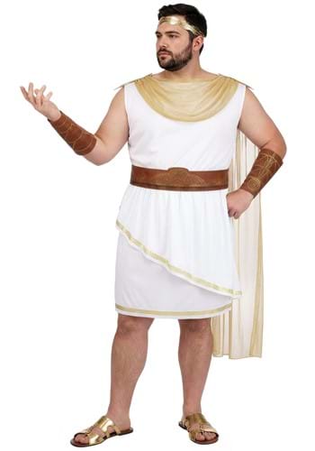 Plus Size God Mens Costume