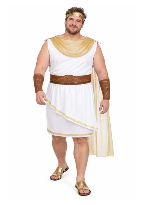 Plus Size God Men's Costume new