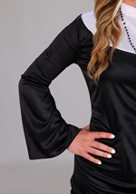 Naughty Womens Nun Mini Dress Costume Alt 8