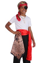 Classic Red Pirate Accessory Costume Kit Alt 5
