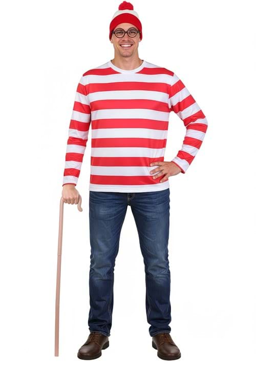Wheres Waldo Adult Costume