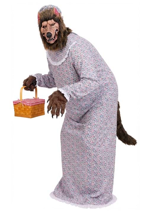 Plus Size Granny Wolf Costume for Men