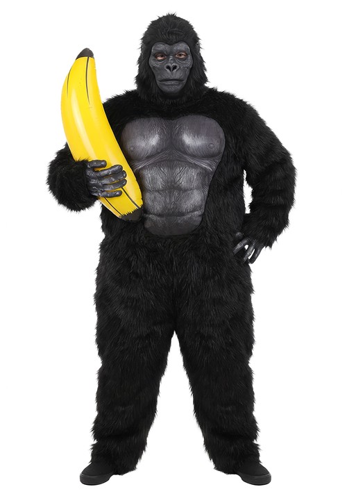 Plus Size Classic Gorilla Adult Costume