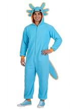 Blue Axolotl Adult Costume Alt 1